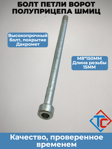 Болт петли Schmitz M8*150