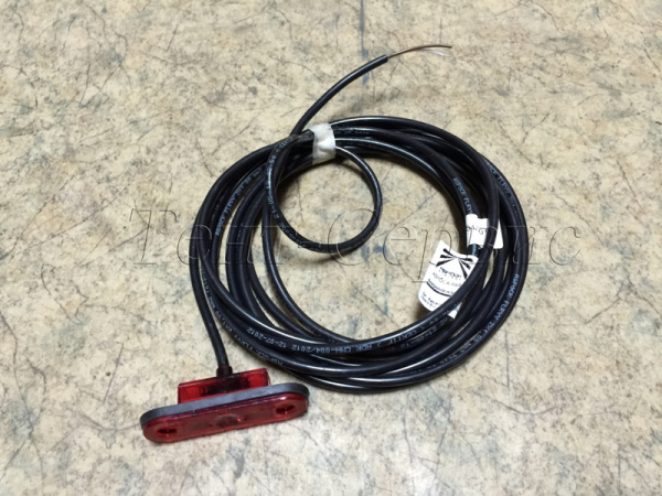 Габаритный фонарь красный, кабель 5м(6603762)